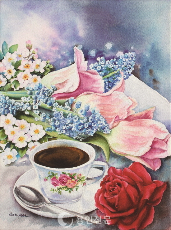 차 한잔의 여유 I - 나복희 작
