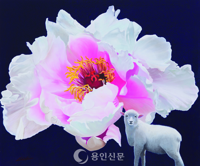 '양선', 2024 코리아 헤럴드 '대한민국 문화경영대상 서양화부분 상' 수상작.