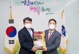 이창식 시의원, 직접 농사지은 쌀 300kg ‘기부’