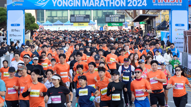 봄바람 가르며 5000여명 달린다<br>‘용인마라톤대회’ 6월22일 개막