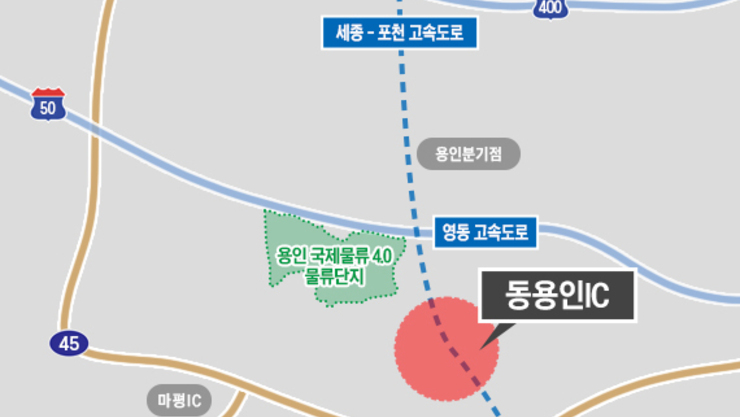 세종~포천 고속도로, 동용인IC 사업성 ‘양호’
