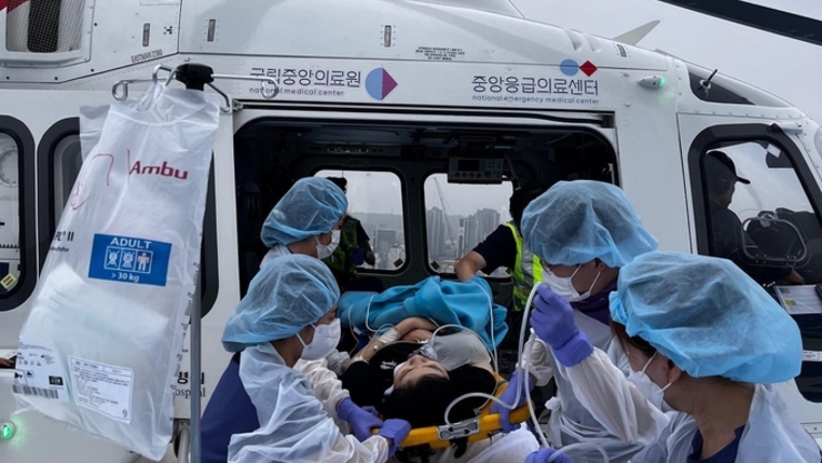 경기도 닥터헬기, 6년 간 1804명 살렸다