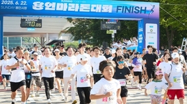 ‘축구 신동’ 박가온, 용인마라톤대회 5km ‘금빛 질주’