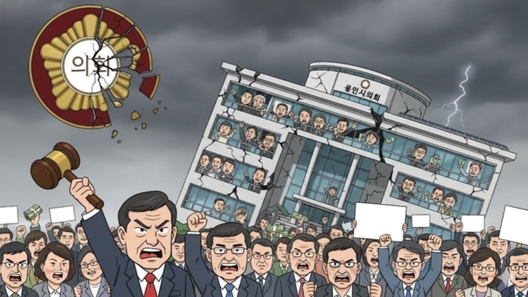 용인시의회, 역대 최악 오명